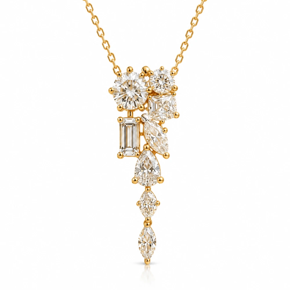 The Cascade Cluster Necklace